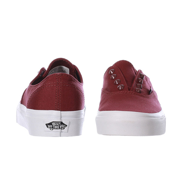 Vans discount tintos mujer