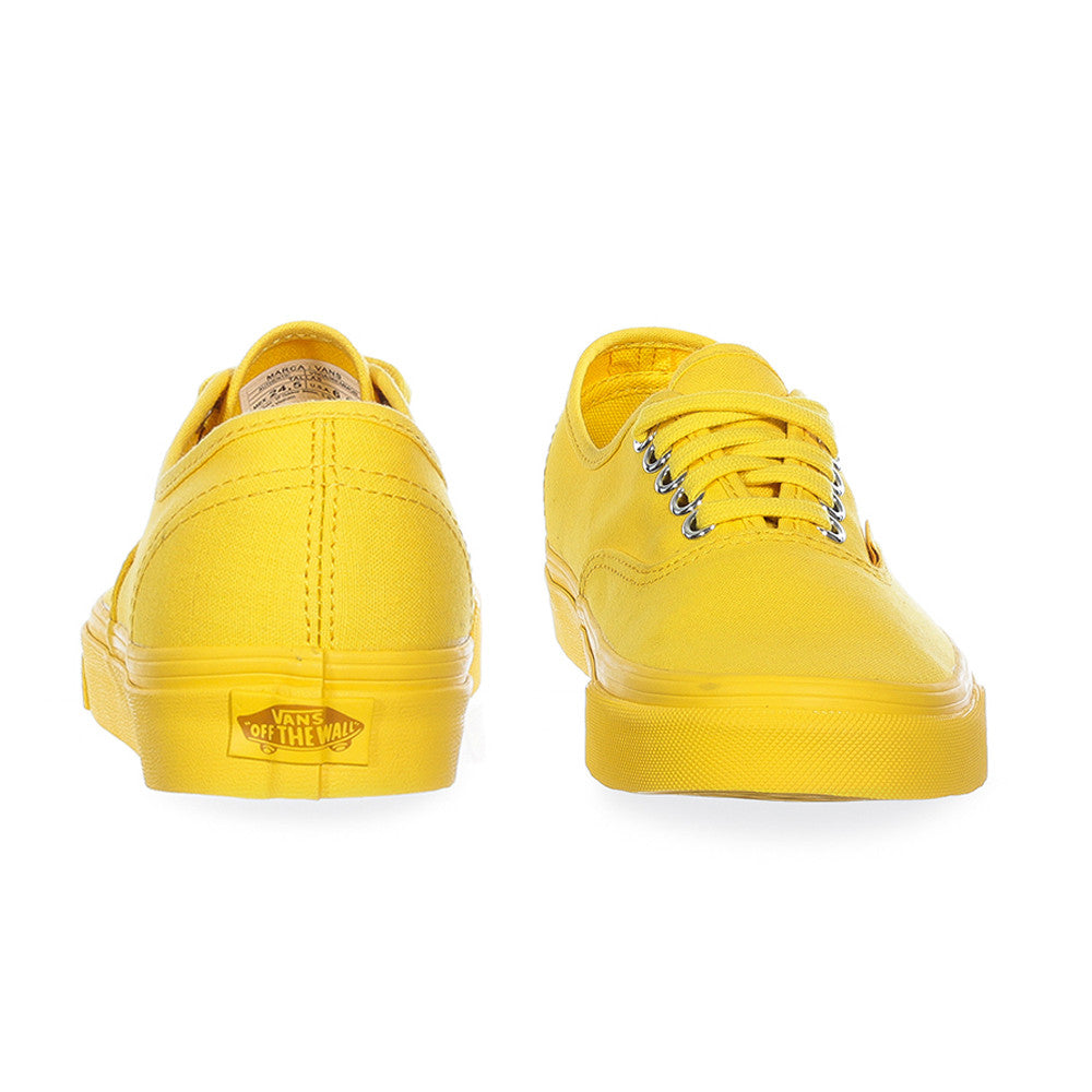 Tenis vans authentic store amarelo