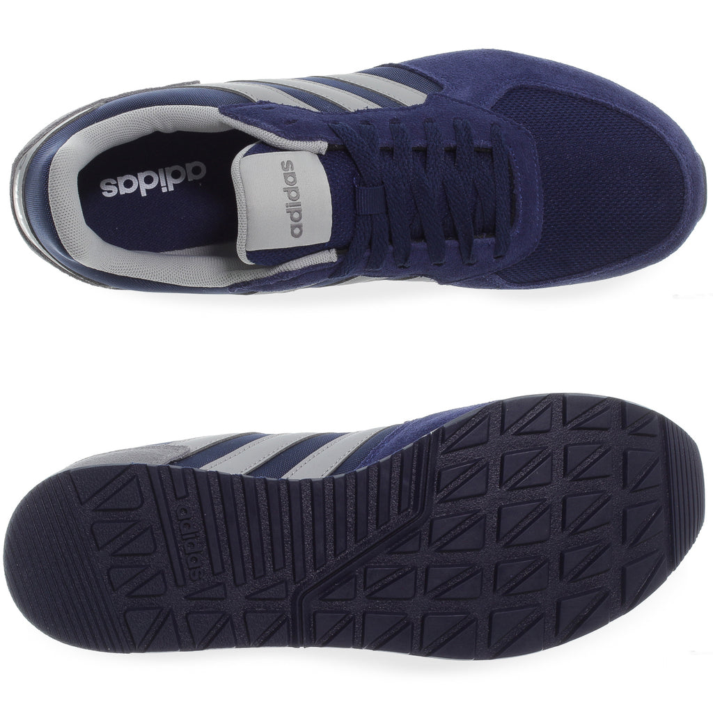 Tenis Adidas 8K B44669 Azul Marino Hombre Shoelander Footwear Retail